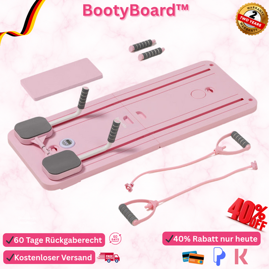 BootyBoard™ – Das tragbare Heimstudio für einen straffen Po & flachen Bauch