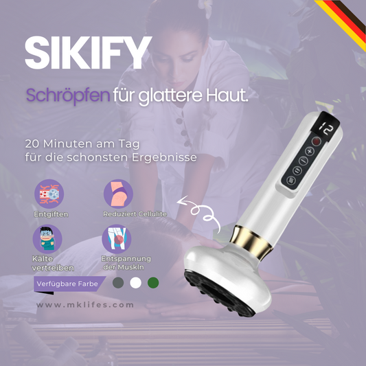 SIKIFY – Schröpfen für glattere Haut